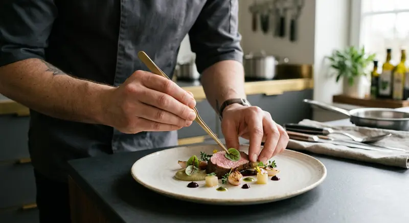 Dressage en cuisine